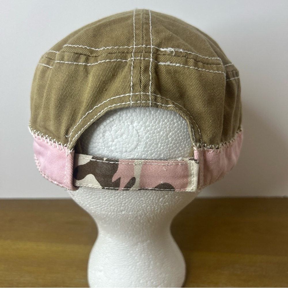 Pink and Tan Camouflage Hat - Picture 7 of 7